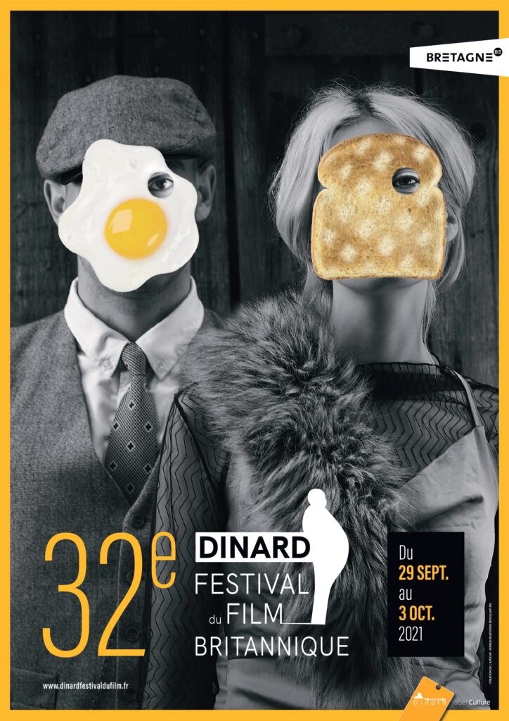 Affiche de la 32ème édition du Dinard Festival du Film britannique et irlandais.