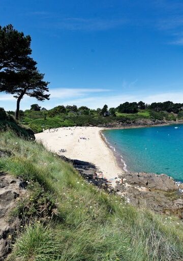 Saint Lunaire Randonnee sur le GR34 et le circuit du Papillon.