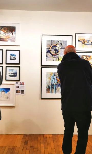 Salon Des Artistes professionnels et amateurs à découvrir à l'automne à Dinard au palais des arts et du festival.