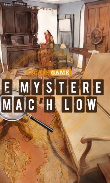 Tentez de résoudre le mystère de l'Escape Game à La Richardais : Le Mytère Mach Low. A côté de Dinard, cette activité amusante se fait entre amis ou en famille.