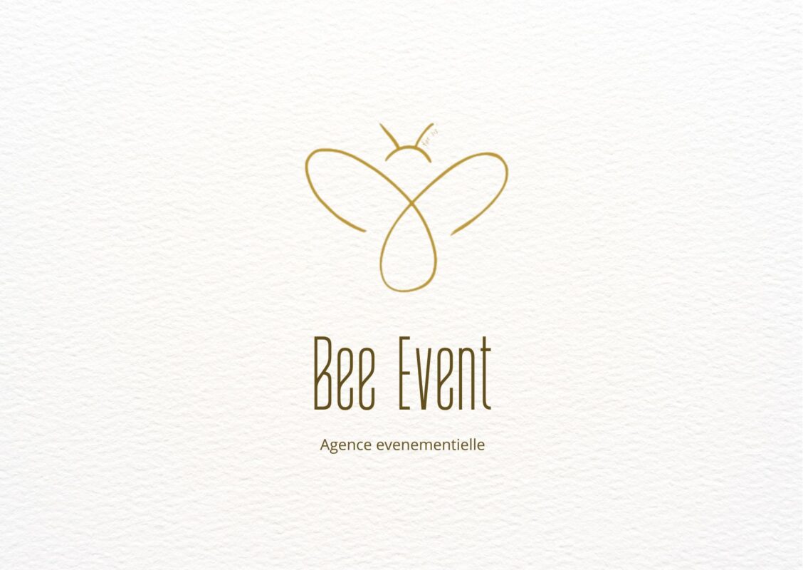 Logo de l'entreprise d'événementiel Bee Event, localisée sur la Côte d'Émeraude.