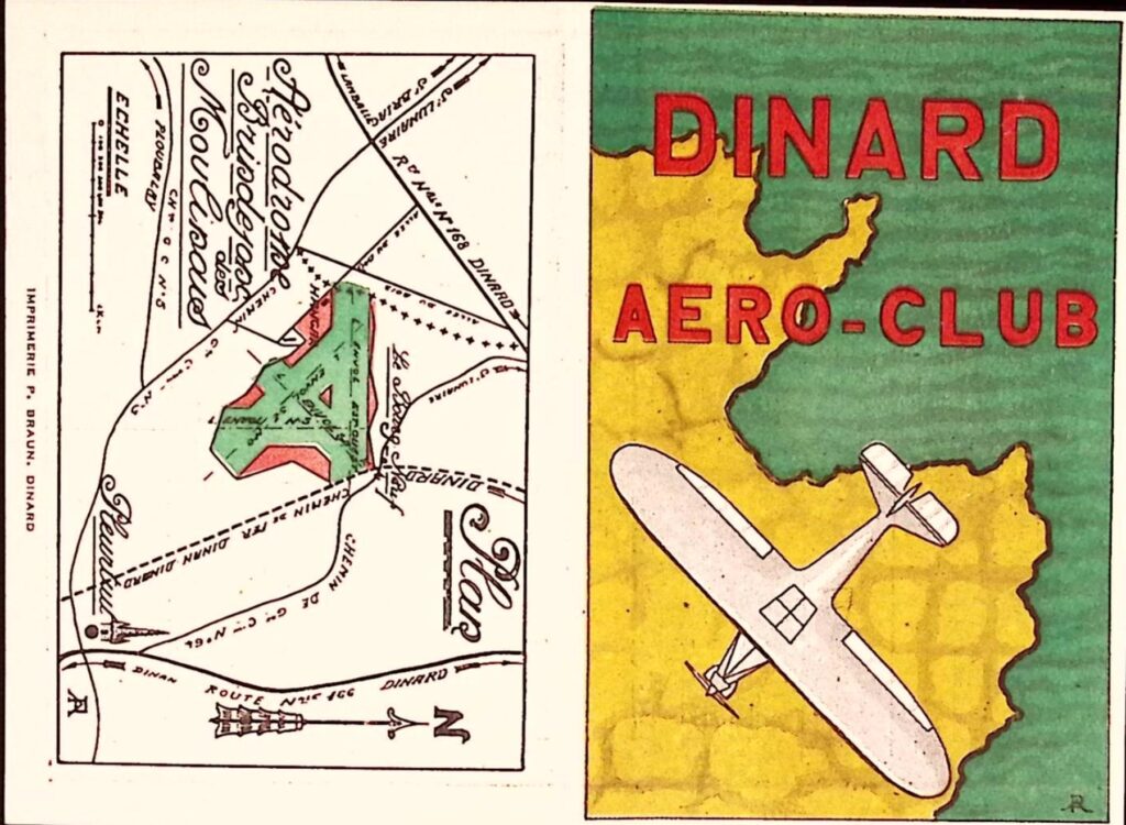 Archives Municipales – Ville De Dinard 2o54 Carte Aéro Club.
Carte de membre de l'aéro club de Dinard-Pleurtuit.