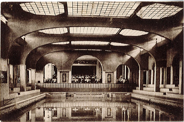 Archives Municipales Ville De Dinard Piscine Du Balnéum 1fi426.
Ancienne piscine de Dinard, le Balnéum est aujourd'hui remplacé par une piscine olympique d'eau de mer.