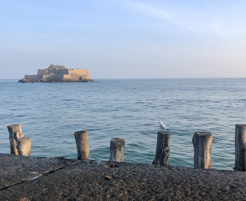 Fort National Saint Malo. Un fort construit par Vauban, accessible à marée basse. Assistez à une visite guidée pour en savoir plus sur l'histoire de Saint-Malo.