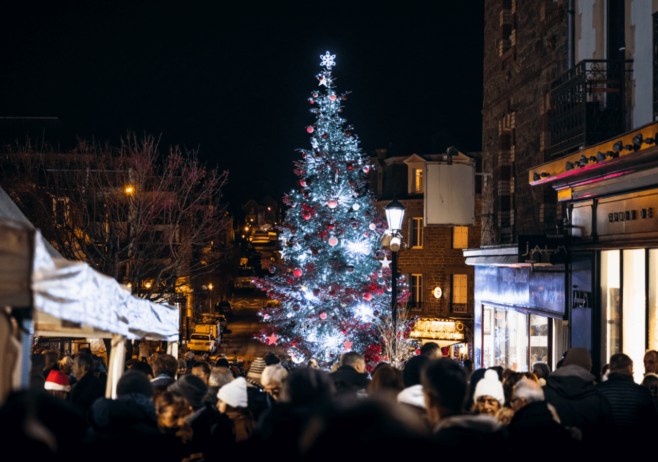 Illuminations De Noël Dinard Cc French Wanderers