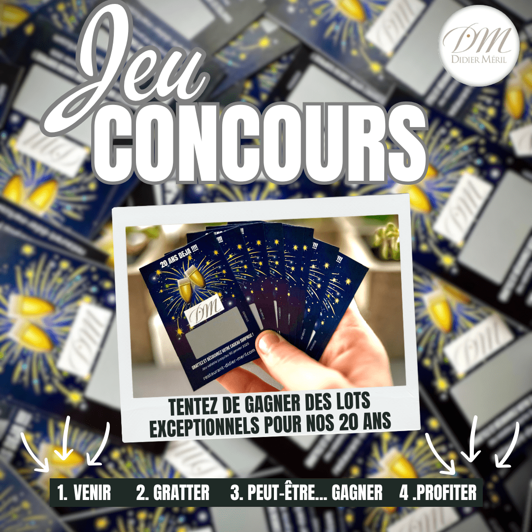 Jeu Concours Restaurant Didier Meril